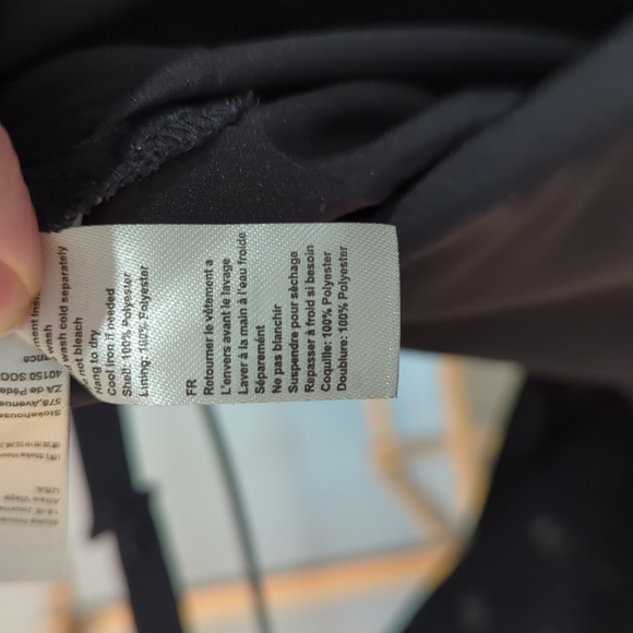 Backless Drop Waist Polka Dot Gold Little Black Dress Cocktail Party - Picture 7 of 7